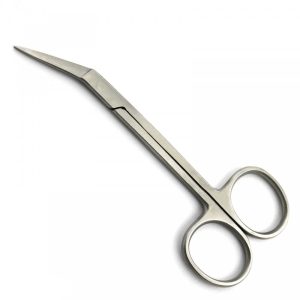 Cuticle Nail Scissors Angled (Extra Long)