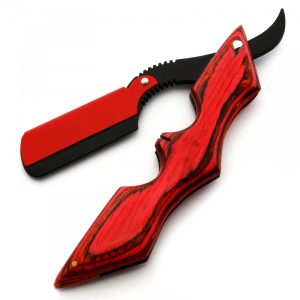 Barber Straight Shaving Razor (Batman Style)