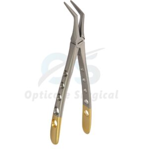 Dental Extraction Forceps – Angled Beak, Ergonomic Handle Stainless Steel