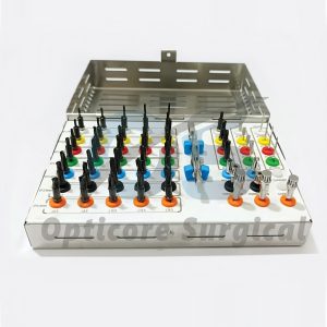 Dental Implant Surgical Kit – Complete Color-Coded Implantology Set (Stainless Steel)